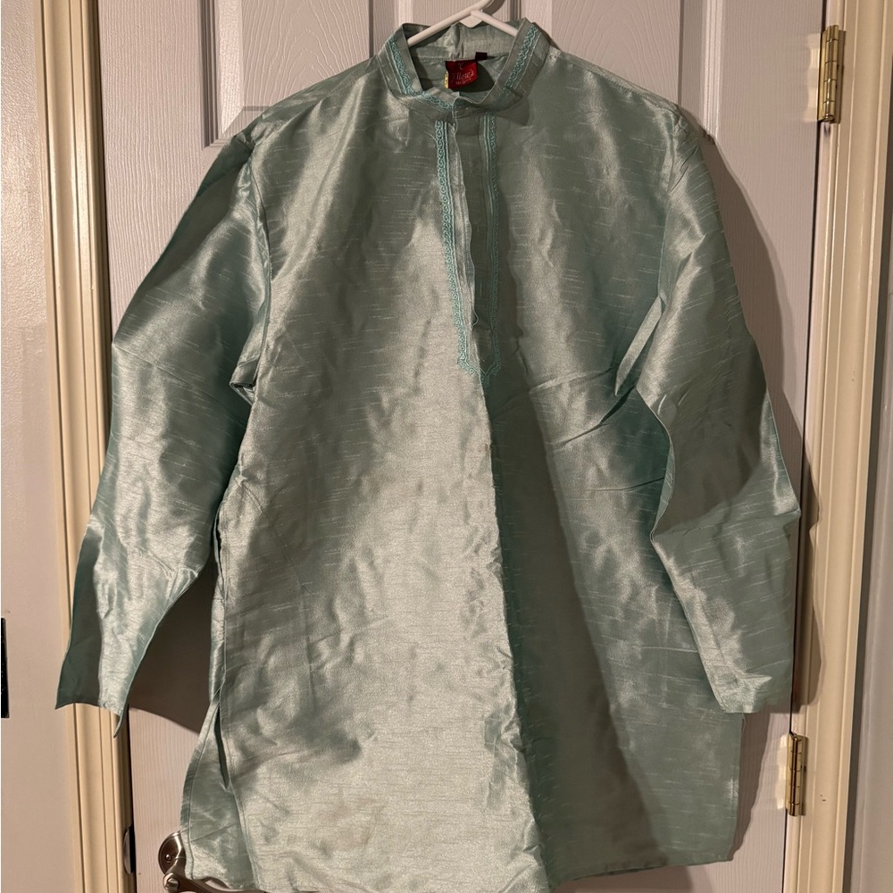 Ellow's Light Green Kurta